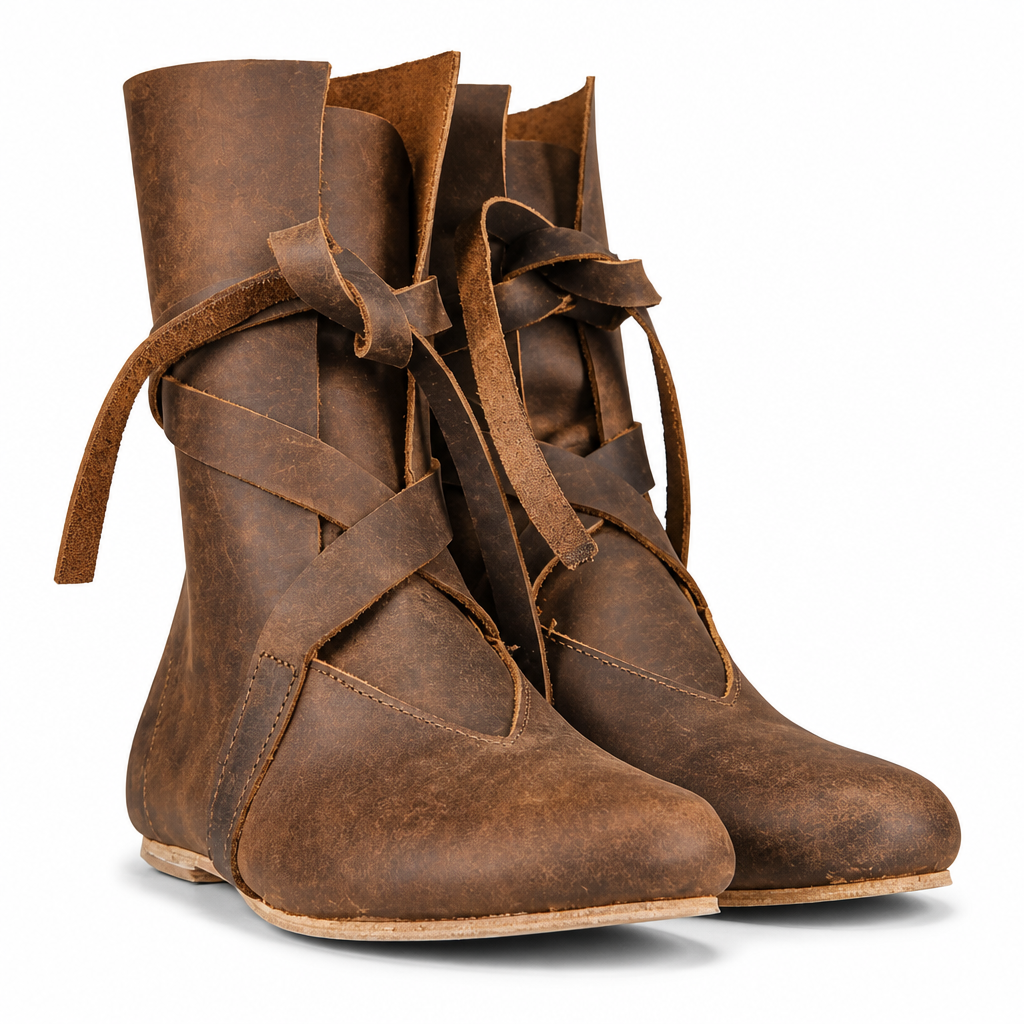 Osric | Mens Chelsea Boots Leather British Retro Ankle Boots Brown packshot